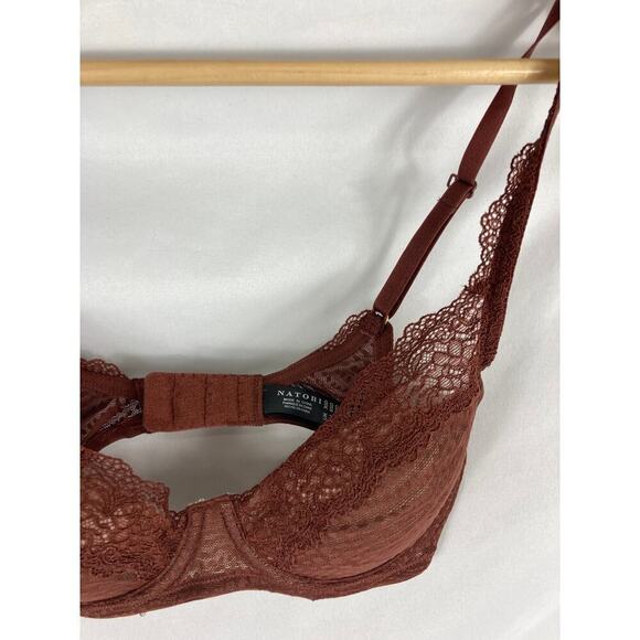 Natori Beyond UW Convertible Contour Bra 722286 In Chestnut/Cafe 30D - Picture 3 of 4